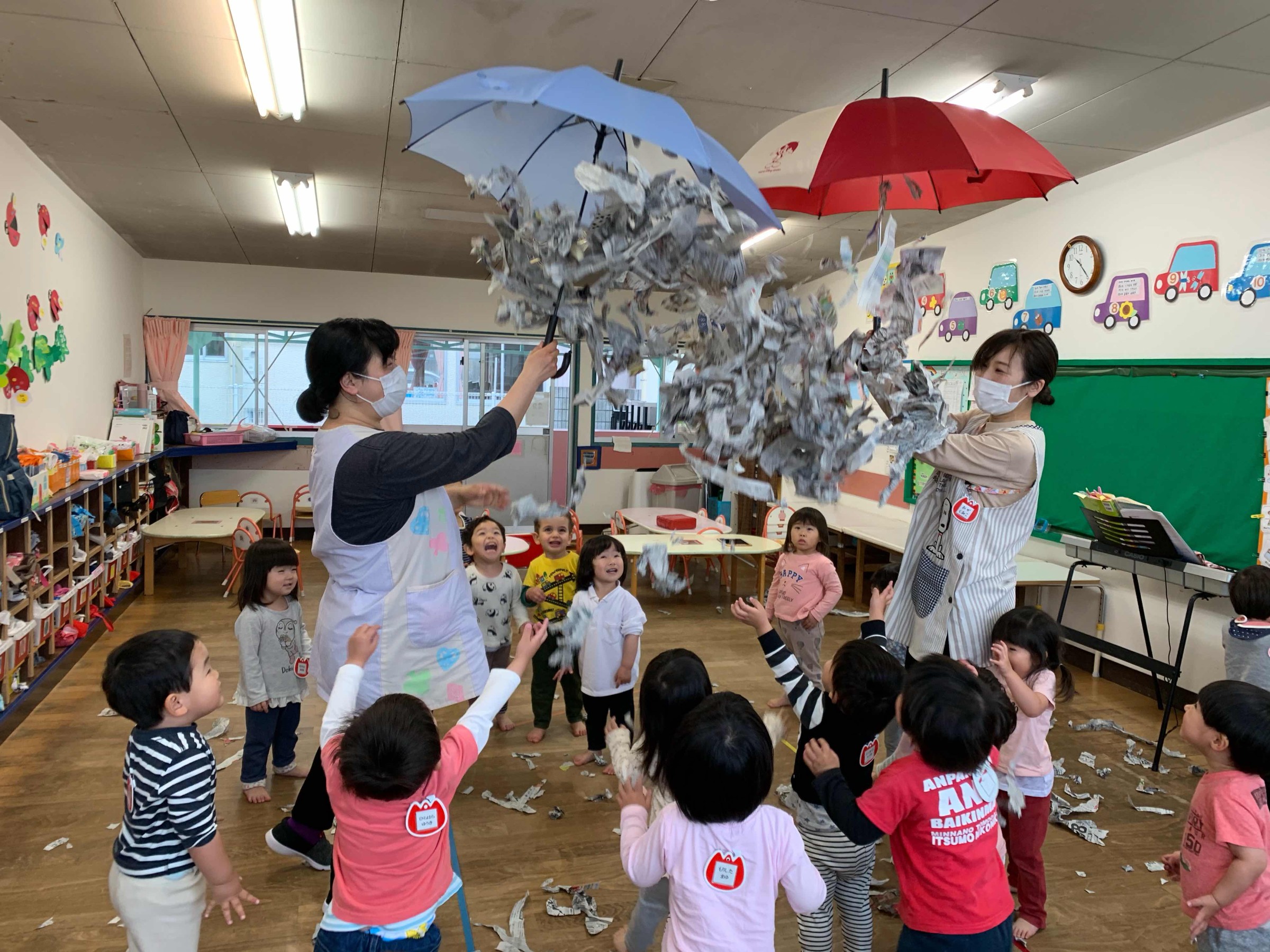 赤2組 うさぎ組 2歳児 東広島市ホームページ